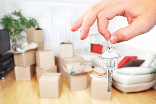 Packing and protecting office furniture for a Soho relocation