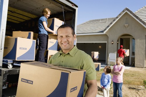 People following safe access procedures in a professional self storage site