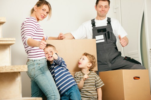 Secure storage space for furniture and household items during a Soho move